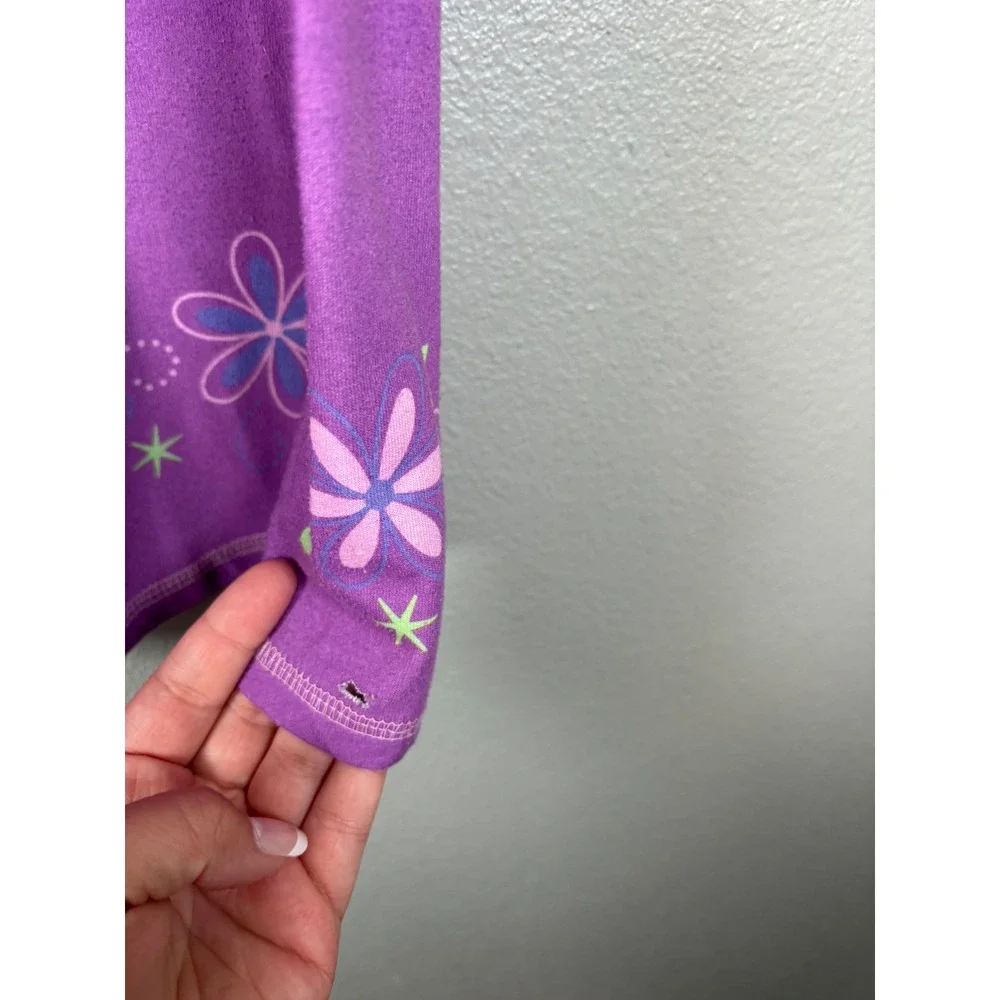Disney Store Tinker Bell Purple Nightgown Tank Dress Girls 7/8 Sleeveless 2000's